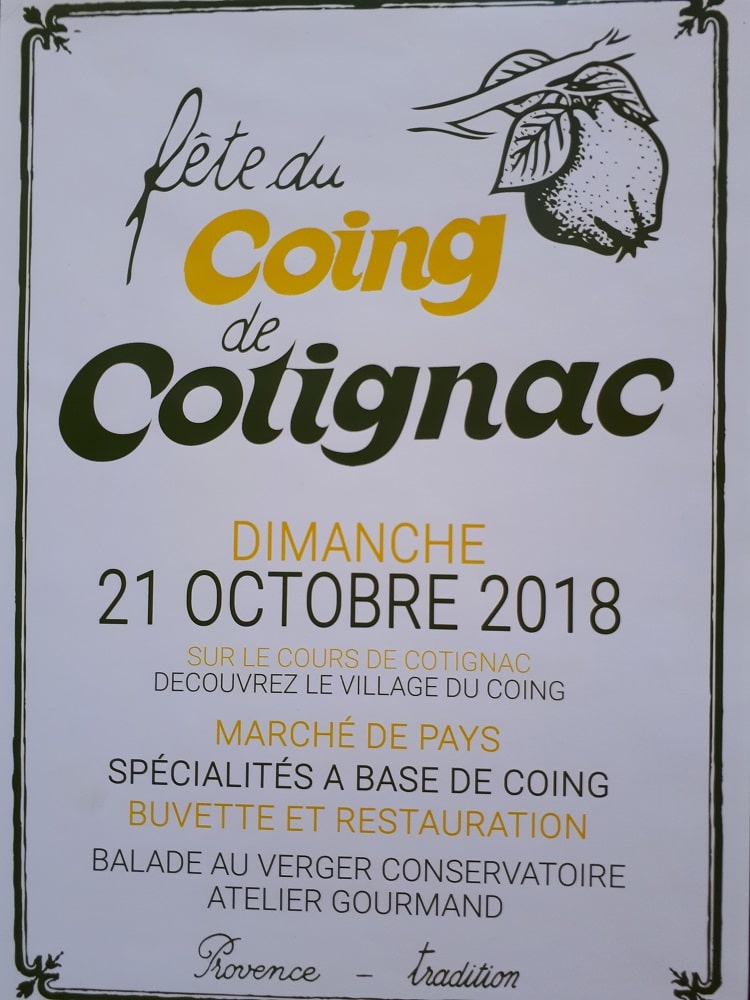 fête du Coing 2018